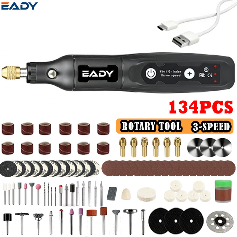 Renewable Energy Battery - EADY 3.7V 3-Speed USB Rechargeable Cordless