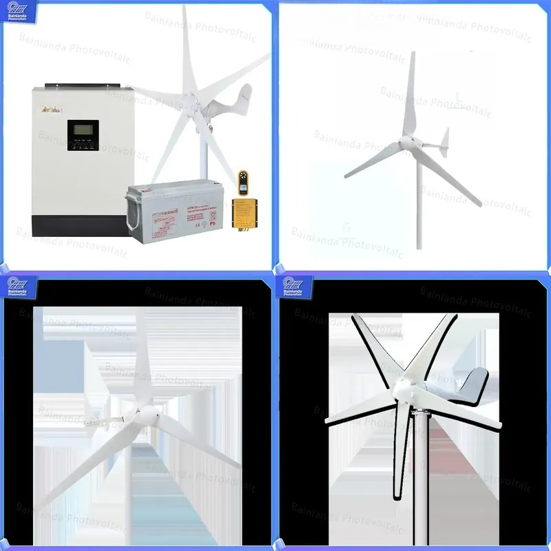 Renewable Energy Wind Solar - 1000W Wind Turbine Generator Kit Off