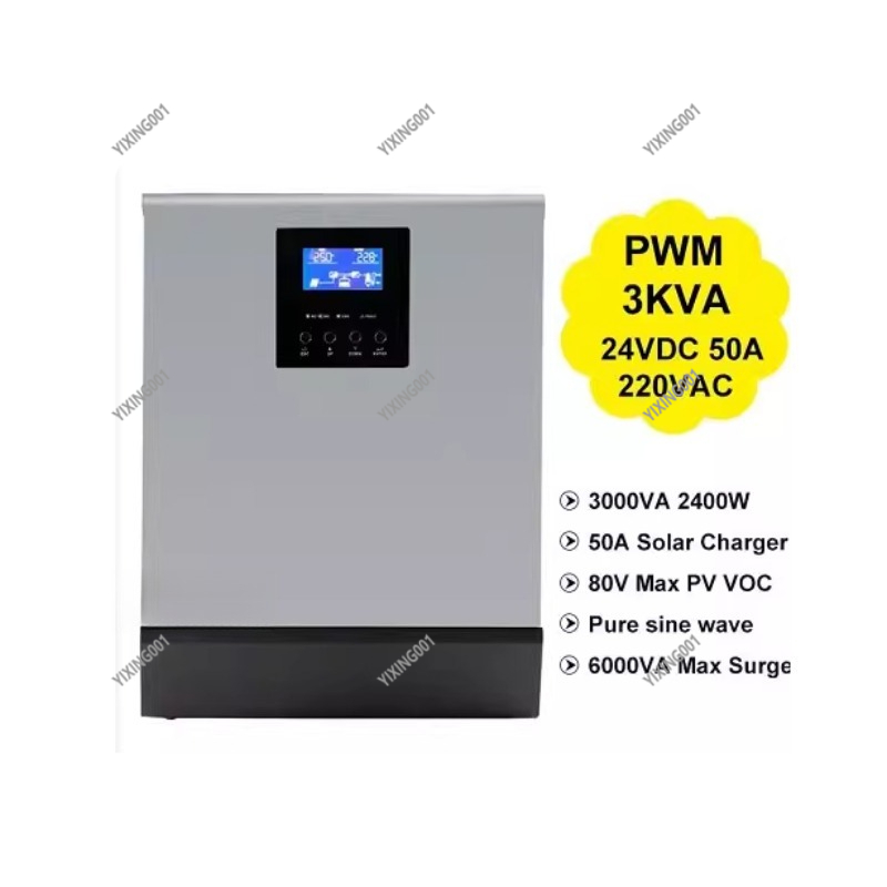 Mppt Charge Controller - 3KVA/2400W 24V Solar Inverter - PWM