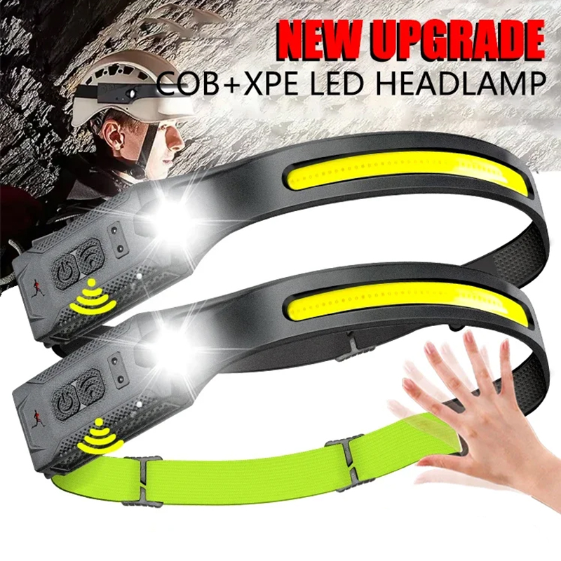 Renewable Energy Battery - LED Headlamp USB Rechargeable 3-mode Lighting