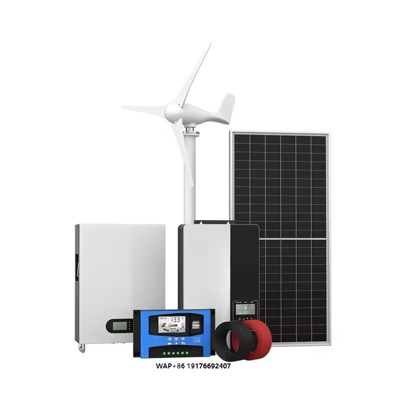 Renewable Energy Wind Solar - Solar Wind Turbine System 1kw 1200w