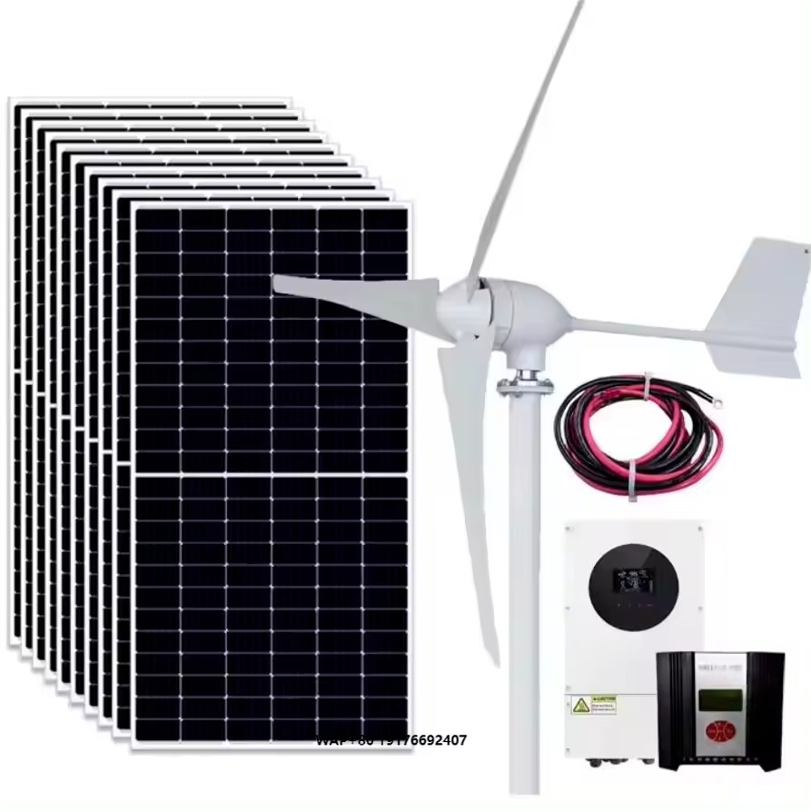 Renewable Energy Wind Solar - Wind Turbine Solar System 1kw 2kw