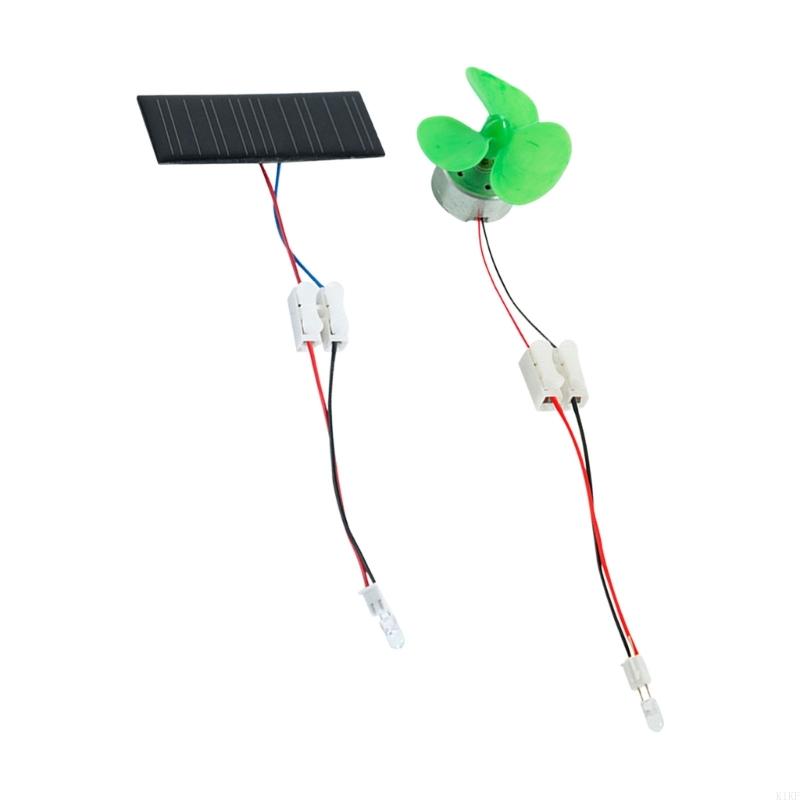 Renewable Energy Wind Solar - DIY Educational Science Experiment Set For