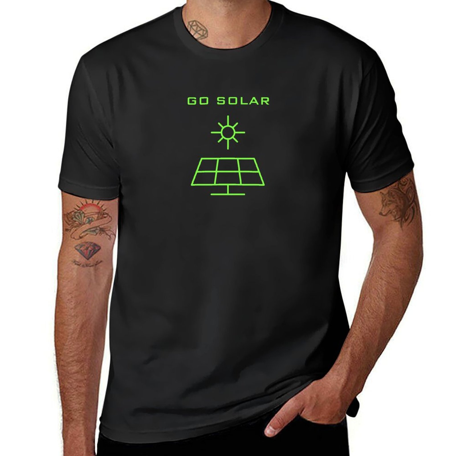 Renewable Energy Us - Go Solar - renewable energy T-Shirt