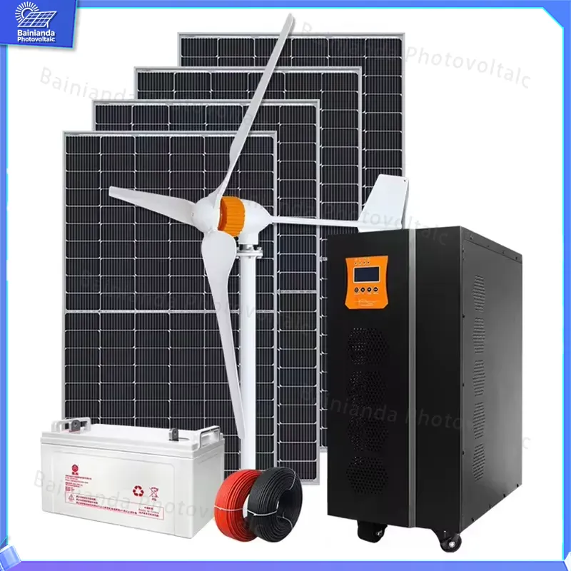 3KW 5KW 8KW Hybrid Wind Solar  - Renewable Energy Wind Solar 评论和价格