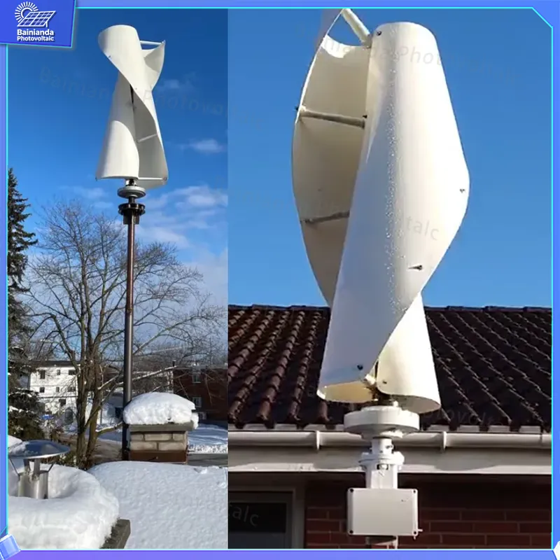 600W Vertical Axis Wind Turbin - Renewable Energy Wind Solar 评论和价格