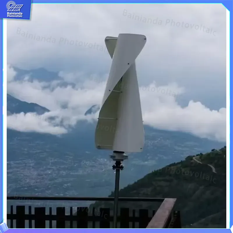 600W Vertical Axis Wind Turbin - Renewable Energy Wind Solar 评论和价格
