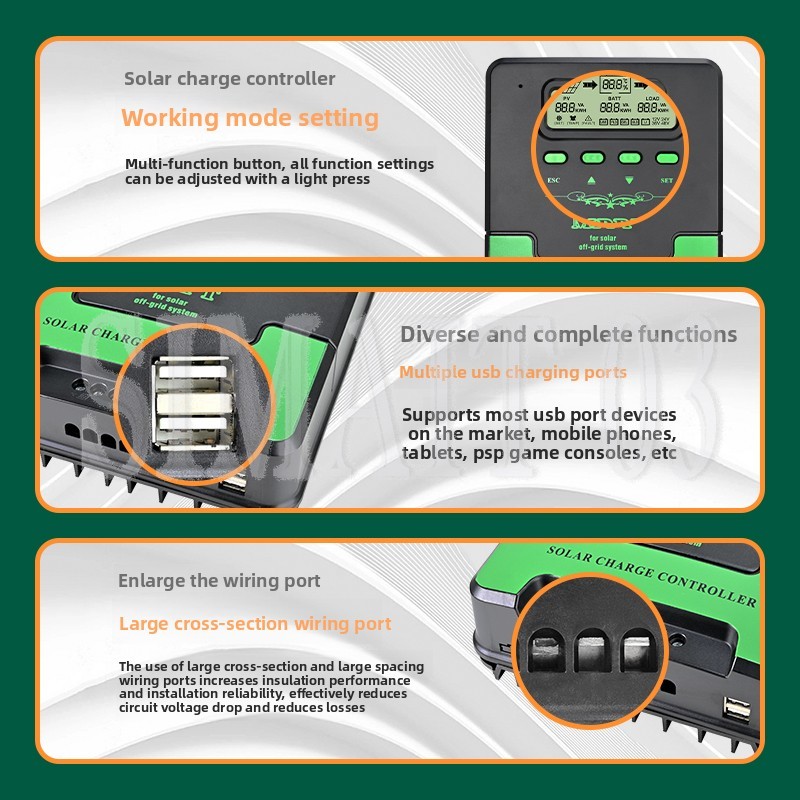 MPPT Solar Charge Controller 1 - Mppt Charge Controller 评论和价格