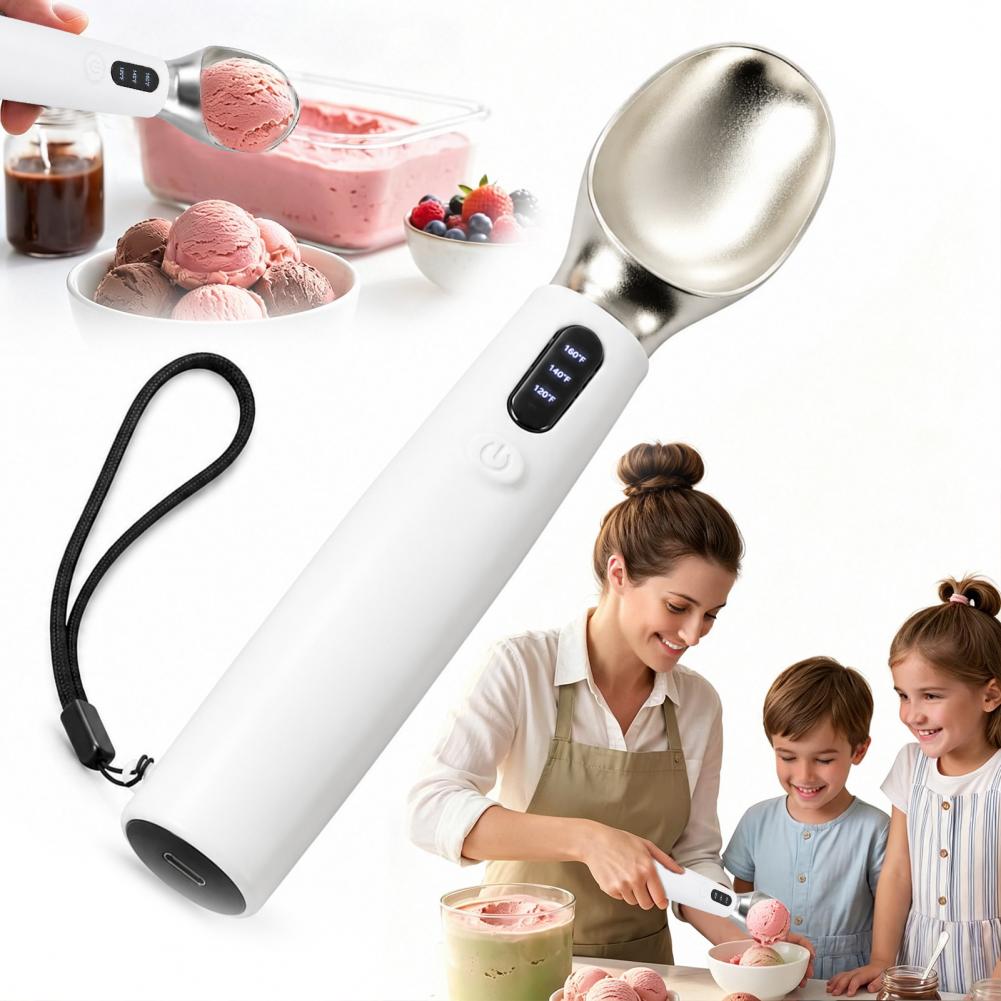 Heated Ice Cream Scoop Recharg - Renewable Energy Battery 评论和价格