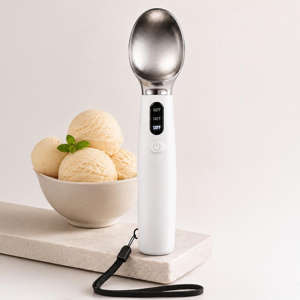 Heated Ice Cream Scoop Recharg - Renewable Energy Battery 评论和价格