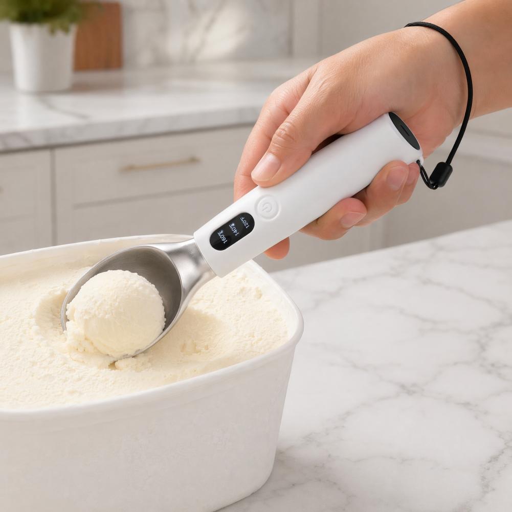 Heated Ice Cream Scoop Recharg - Renewable Energy Battery 评论和价格