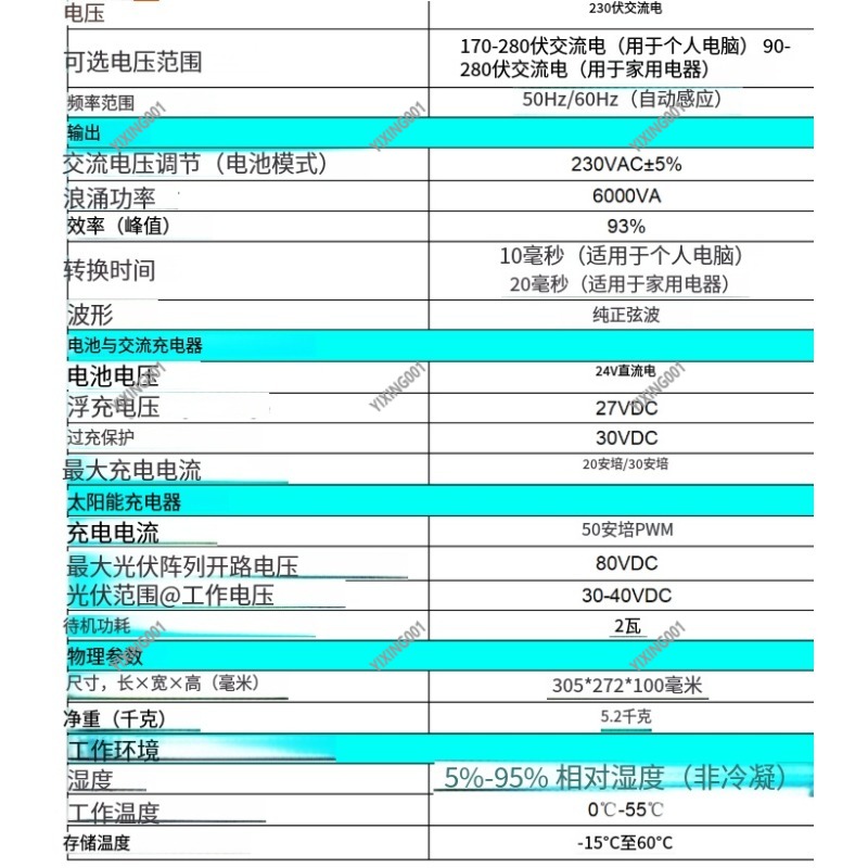 3KVA/2400W 24V Solar Inverter  - Mppt Charge Controller 评论和价格