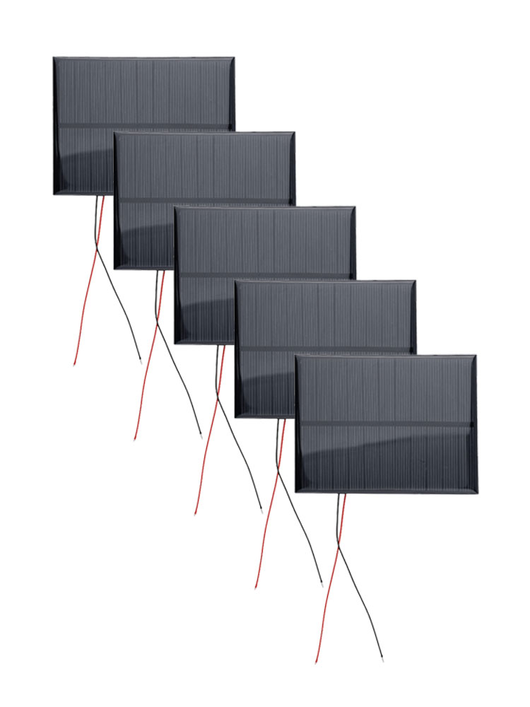 5V 200mA Output 5PCS Solar Kit - Renewable Energy Wind Solar 评论和价格