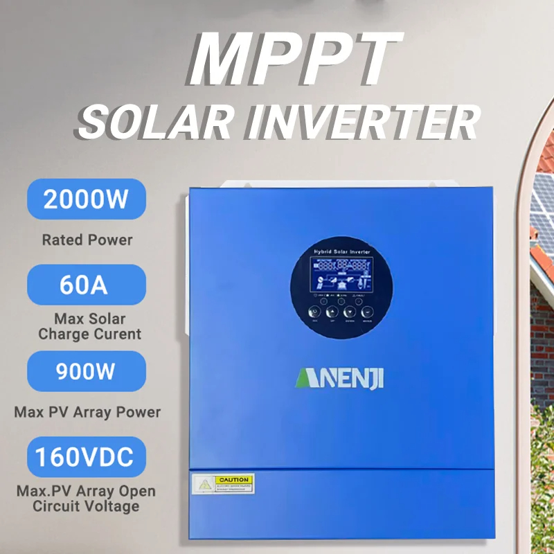 2KW 12V Hybrid Solar Inverter  - Mppt Charge Controller 评论和价格