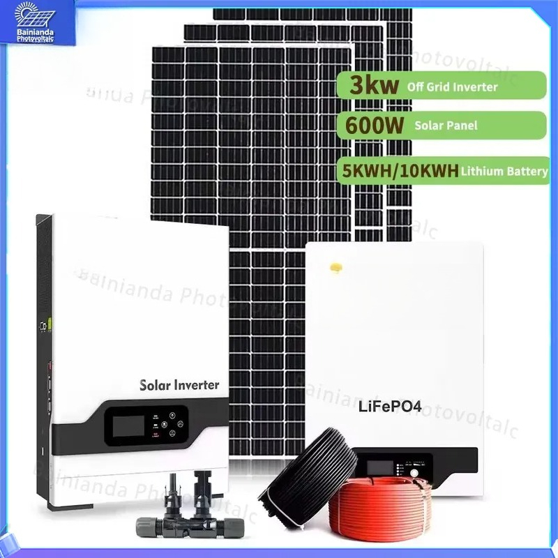 1KW Hybrid Solar Wind Turbine  - Renewable Energy Wind Solar 评论和价格