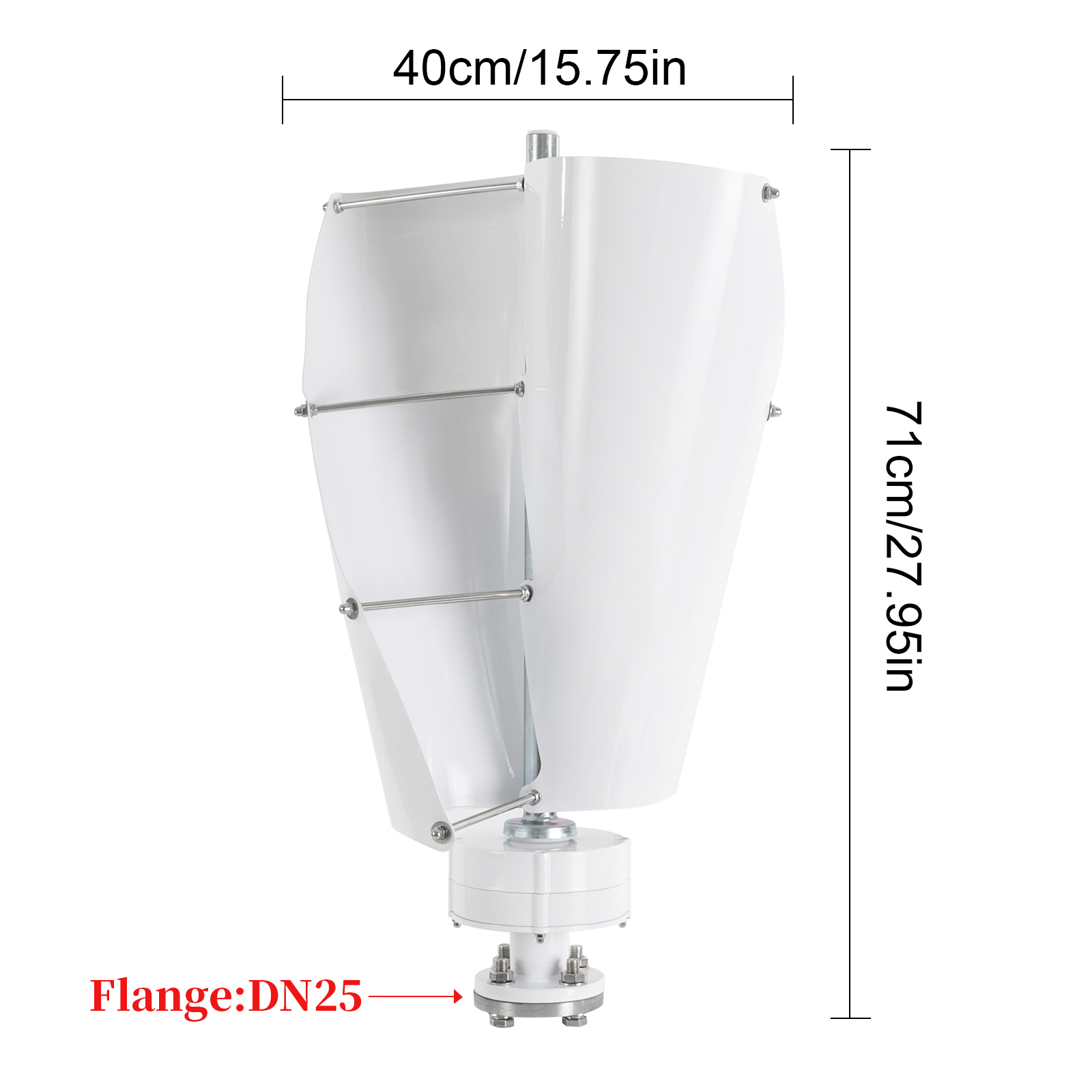 Vertical Axis Wind Turbine Gen - Renewable Energy Us 评论和价格